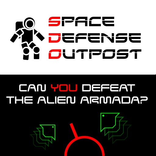 Space defense outpost. A free arcade style game by wildbeep