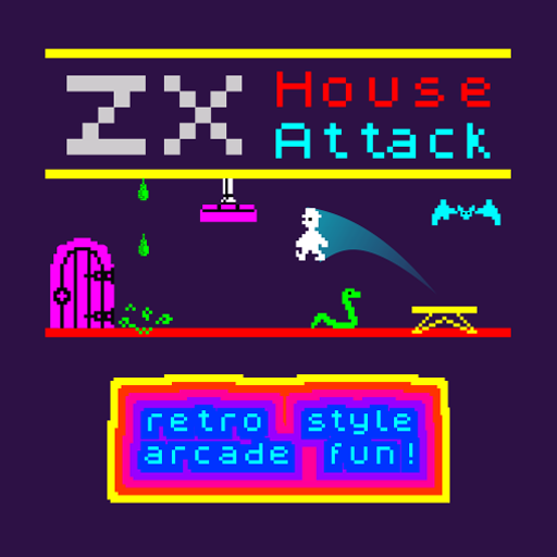 zx house attack. Free games by wildbeep. 48K style
